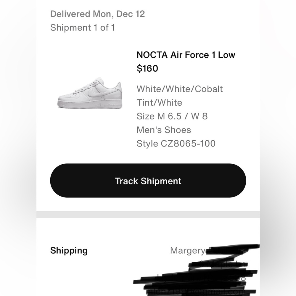 NOCTA x Air Force 1 Low 'Certified Lover Boy' size 6.5 men’s 8 women’s BRAND NEW - Picture 8 of 8